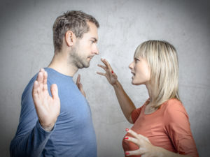 Streit wegen Eifersucht und Verlustangst